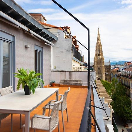 Modern Apartment With Spacious Terrace San Sebastián Exterior photo