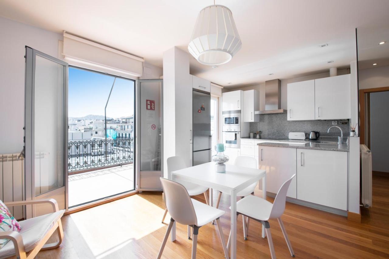 Modern Apartment With Spacious Terrace San Sebastián Exterior photo